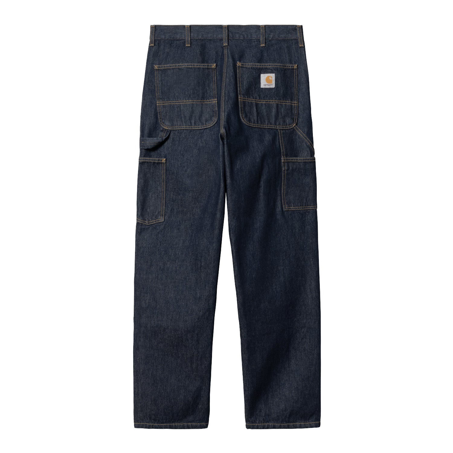 DOUBLE KNEE PANT  - Blue (rinsed)