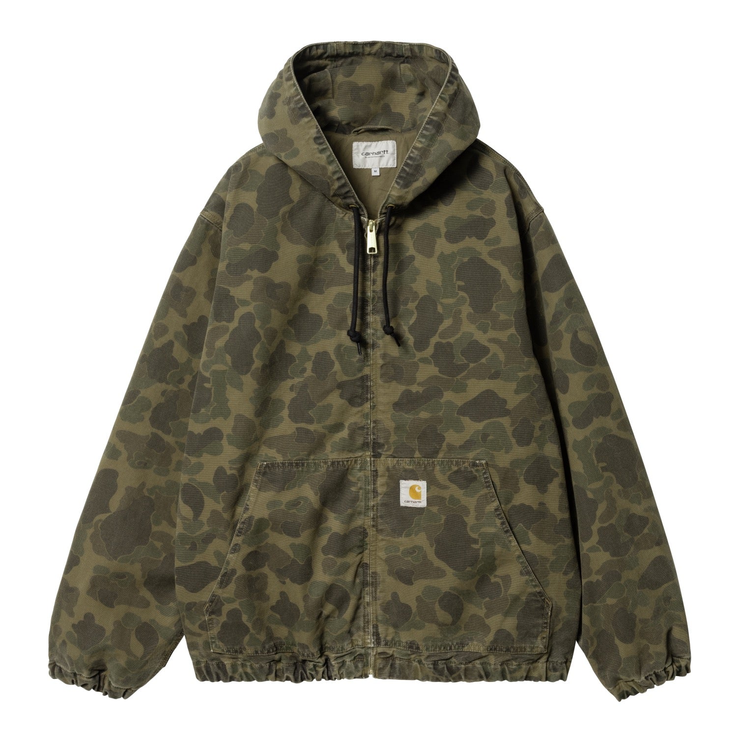 DUCK ACTIVE JACKET - Camo Duck, Green / Office Green