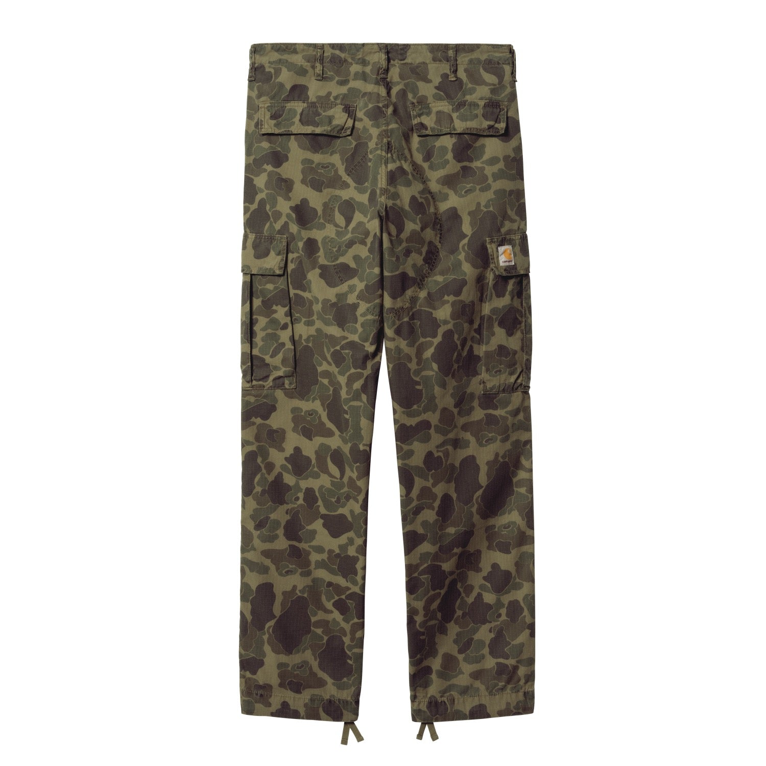 DUCK CARGO PANT - Camo Duck Green / Office Green