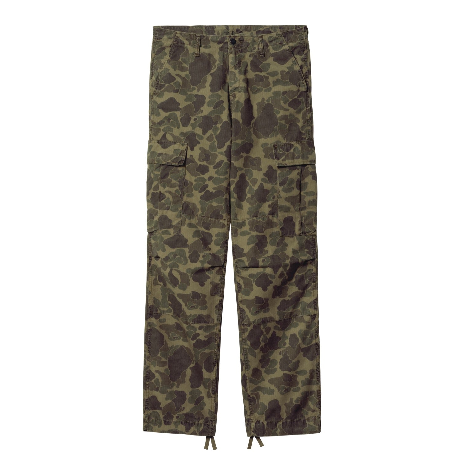 DUCK CARGO PANT - Camo Duck Green / Office Green