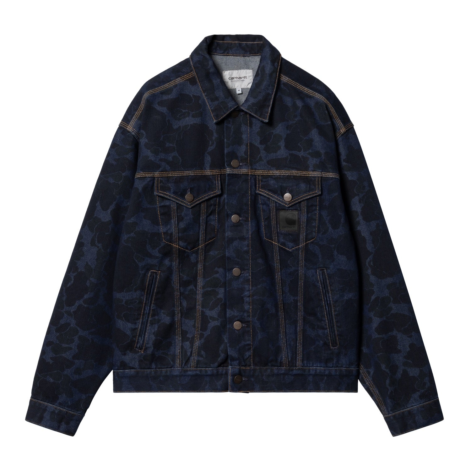 DUCK HELSTON JACKET - Camo Duck, Blue