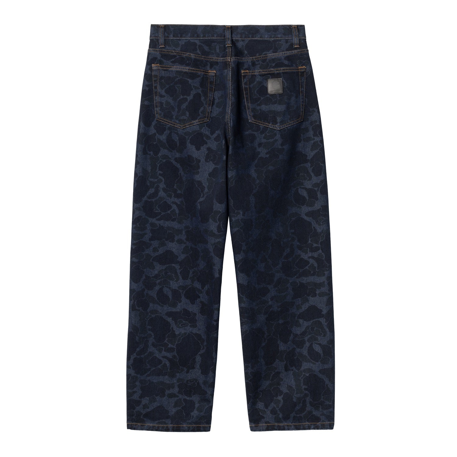 DUCK LANDON PANT - Camo Duck, Blue (stone washed)