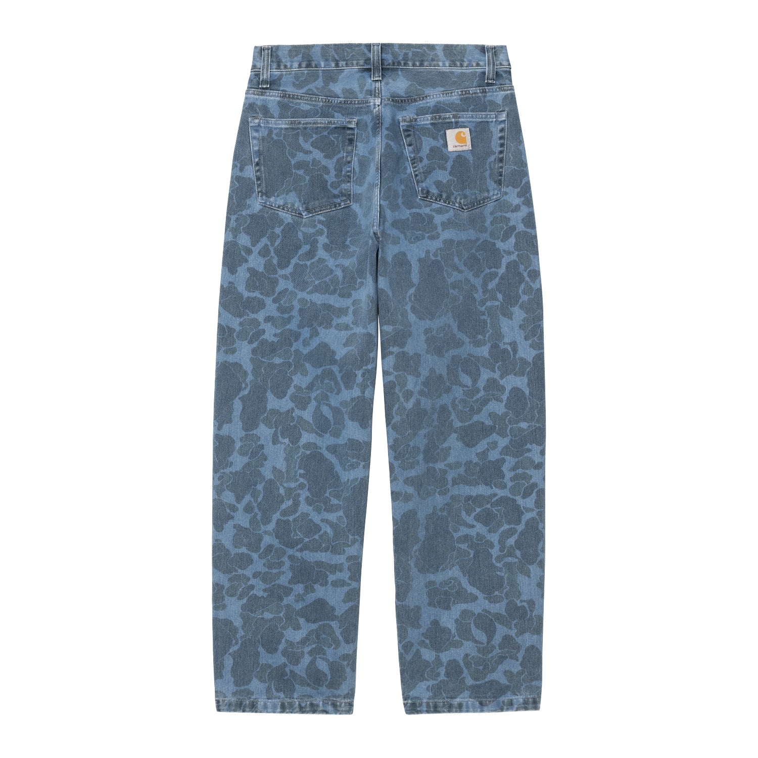 DUCK LANDON PANT  - Camo Duck, Blue (bleached)