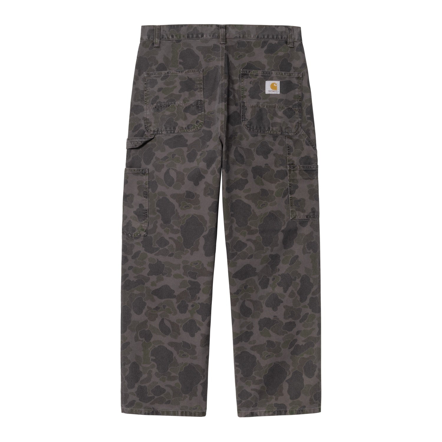 DUCK SINGLE KNEE PANT - Camo Duck, Green / Graphite (garment dyed)