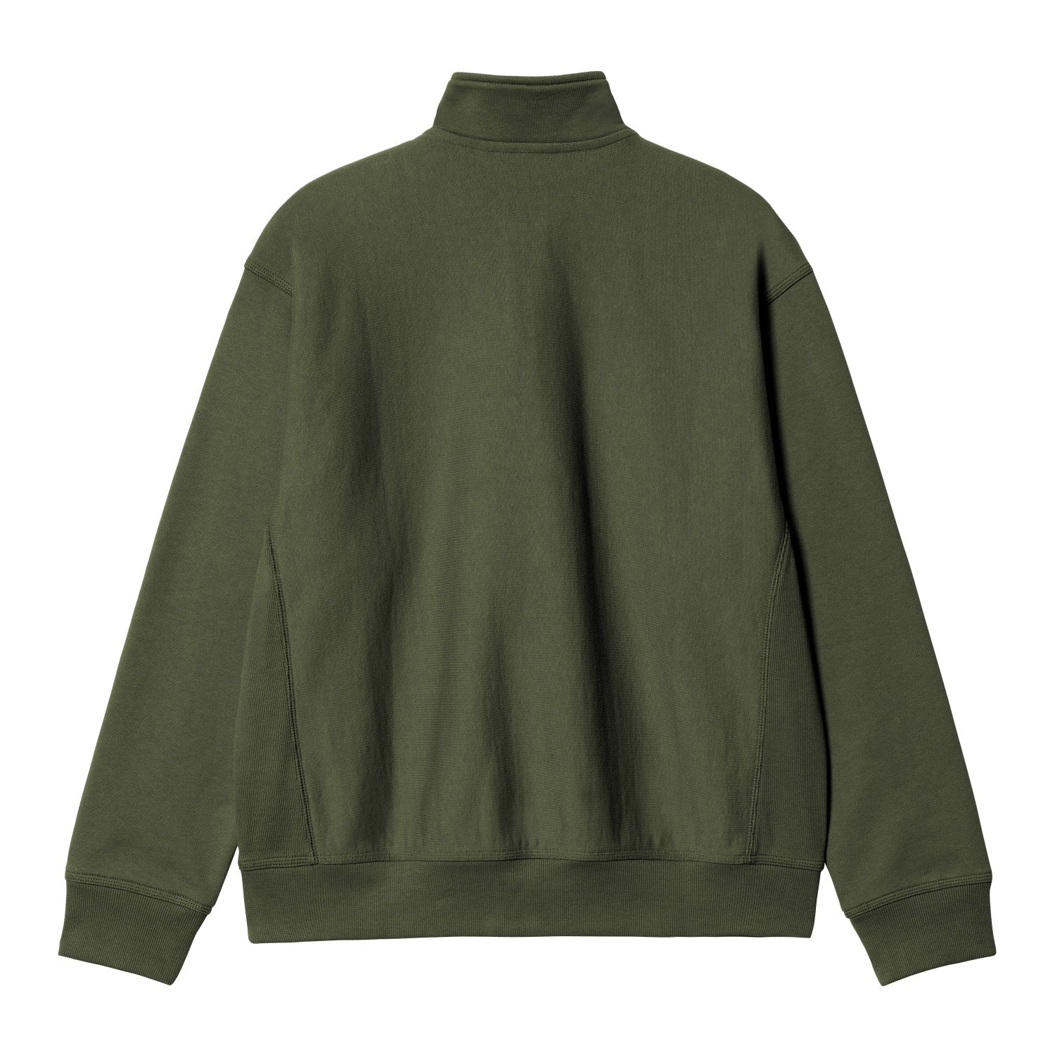 HALF ZIP AMERICAN SCRIPT SWEAT - Tarragon