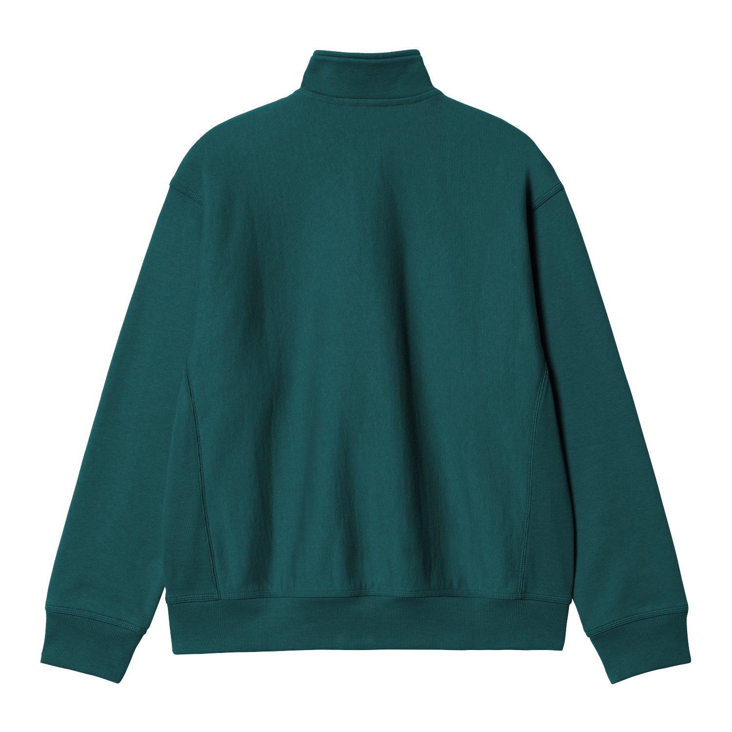 HALF ZIP AMERICAN SCRIPT SWEAT - Malachite