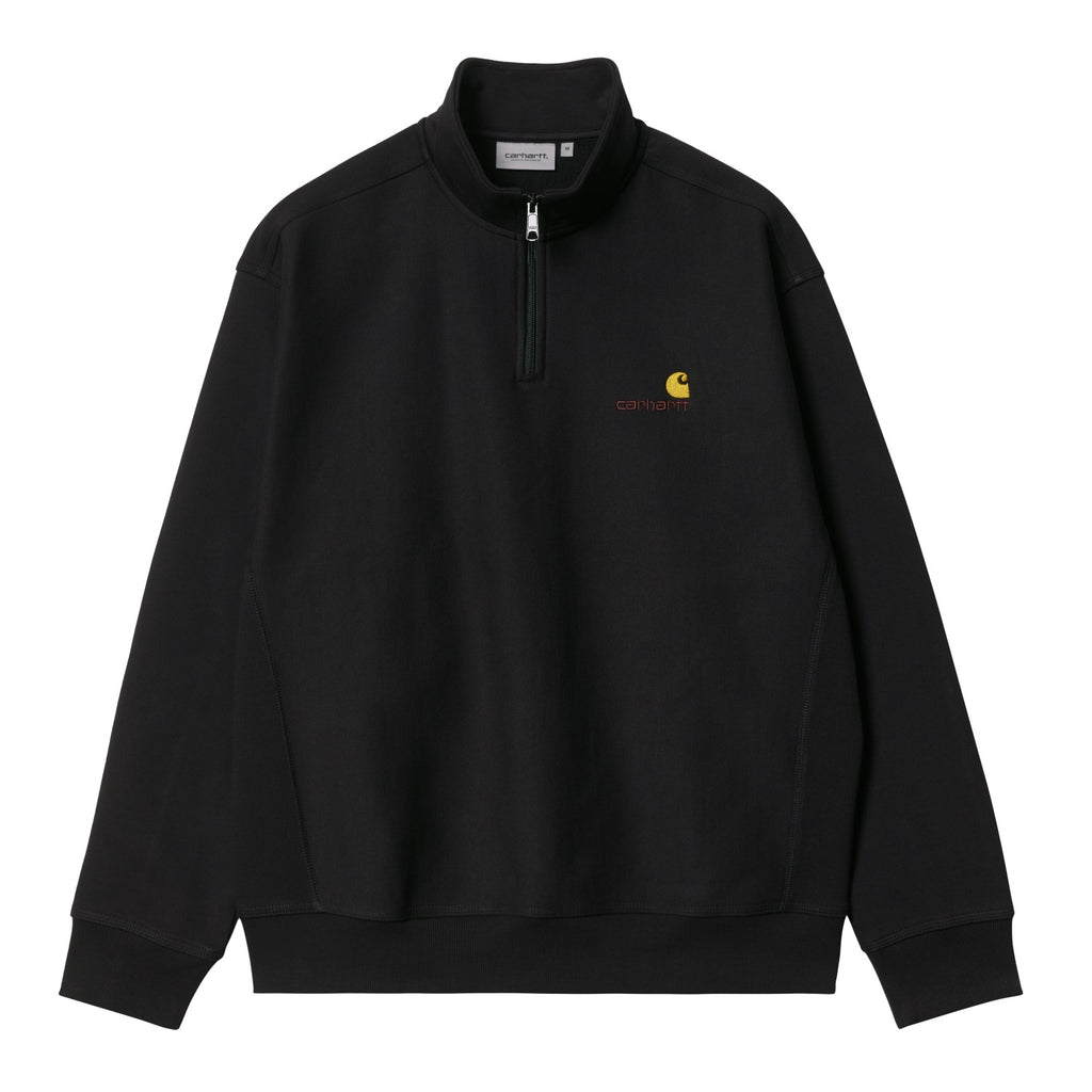 最大の割引 Carhartt◇スウェット/M/コットン/HALF ZIP SWEAT SCRIPT