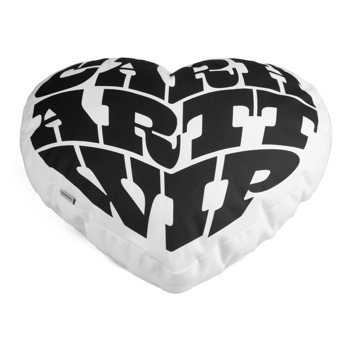 HARTTBREAKER PILLOW - White / Black