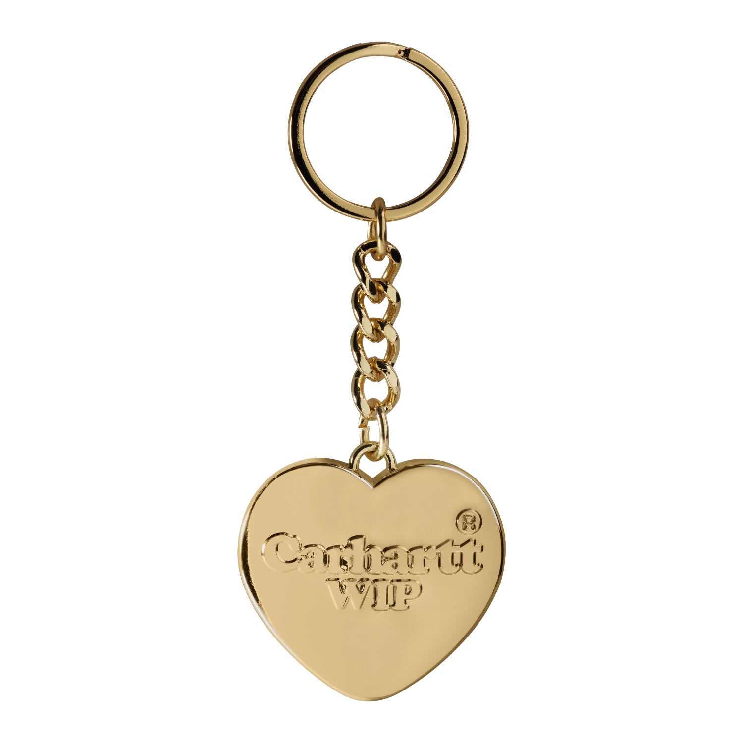 HEART KEYCHAIN - Gold