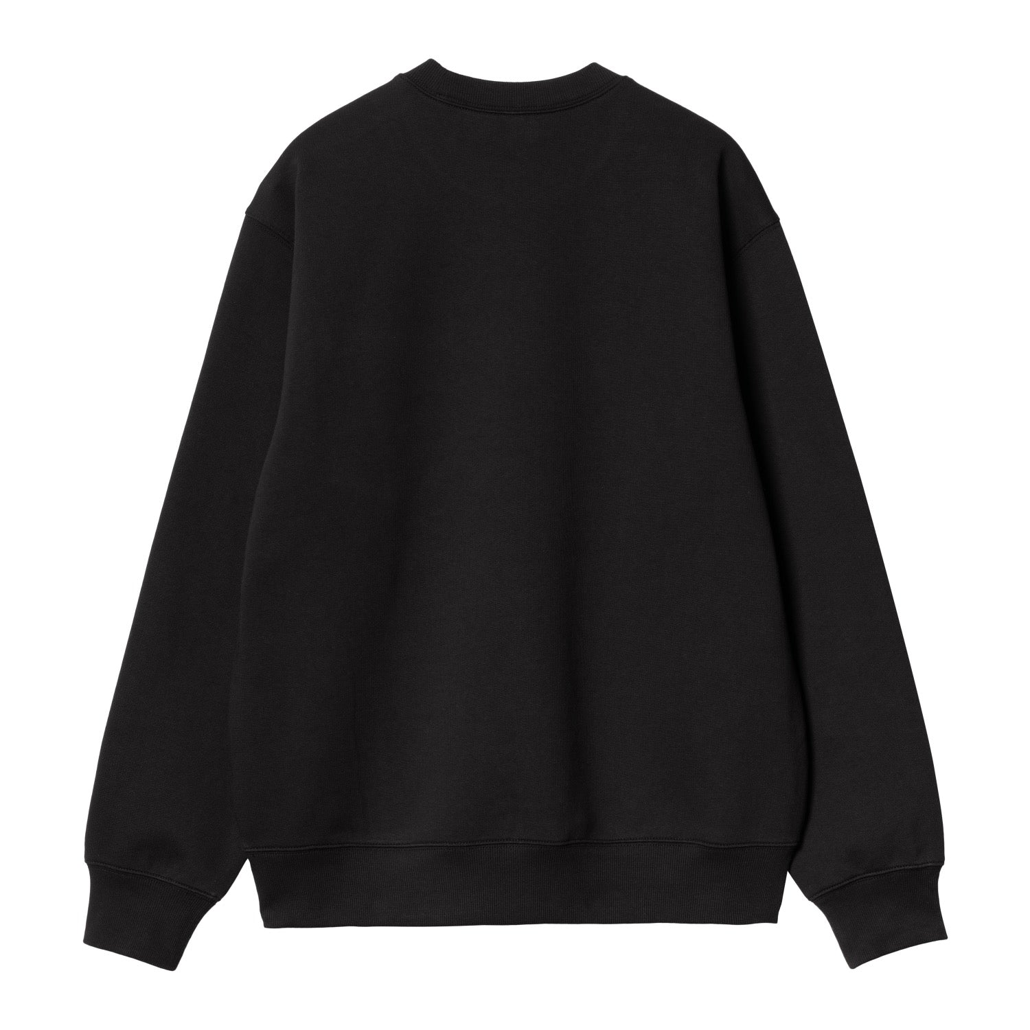 HEART TRAIN POCKET SWEAT - Black