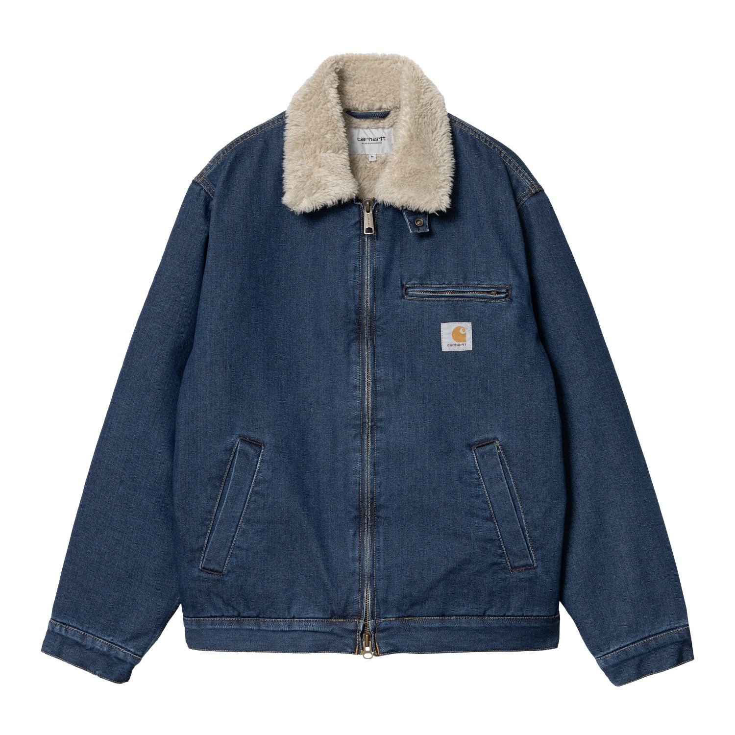 HERALD JACKET - Blue / Wall (stone washed)