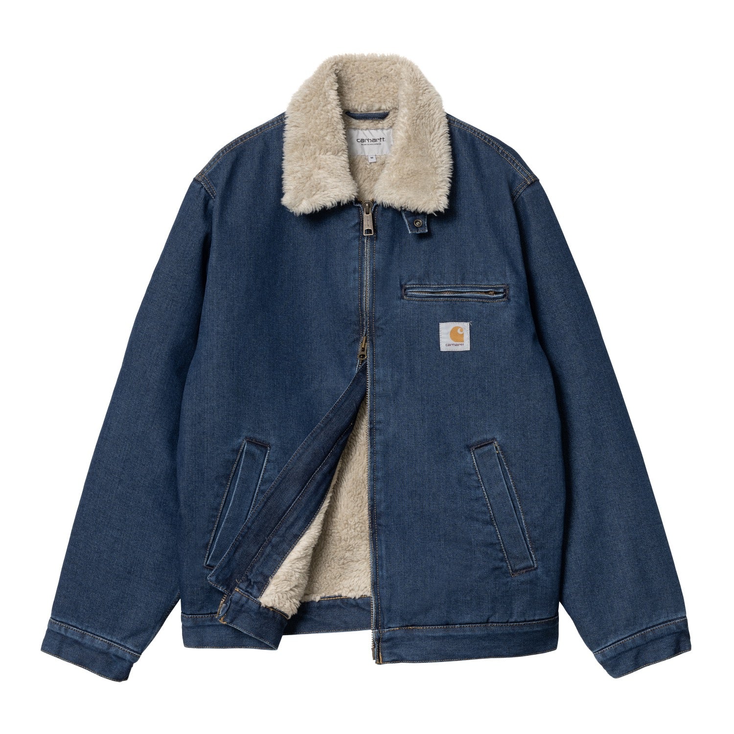 HERALD JACKET - Blue / Wall (stone washed)