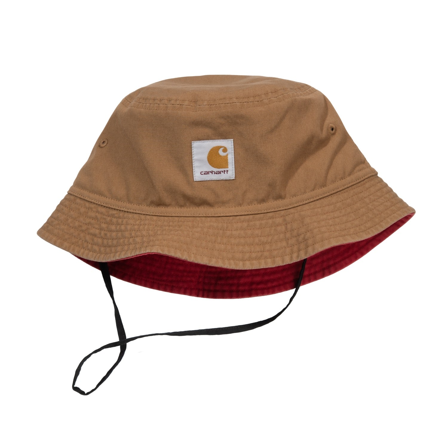 HESTON BUCKET HAT - Hamilton brown / Cherry
