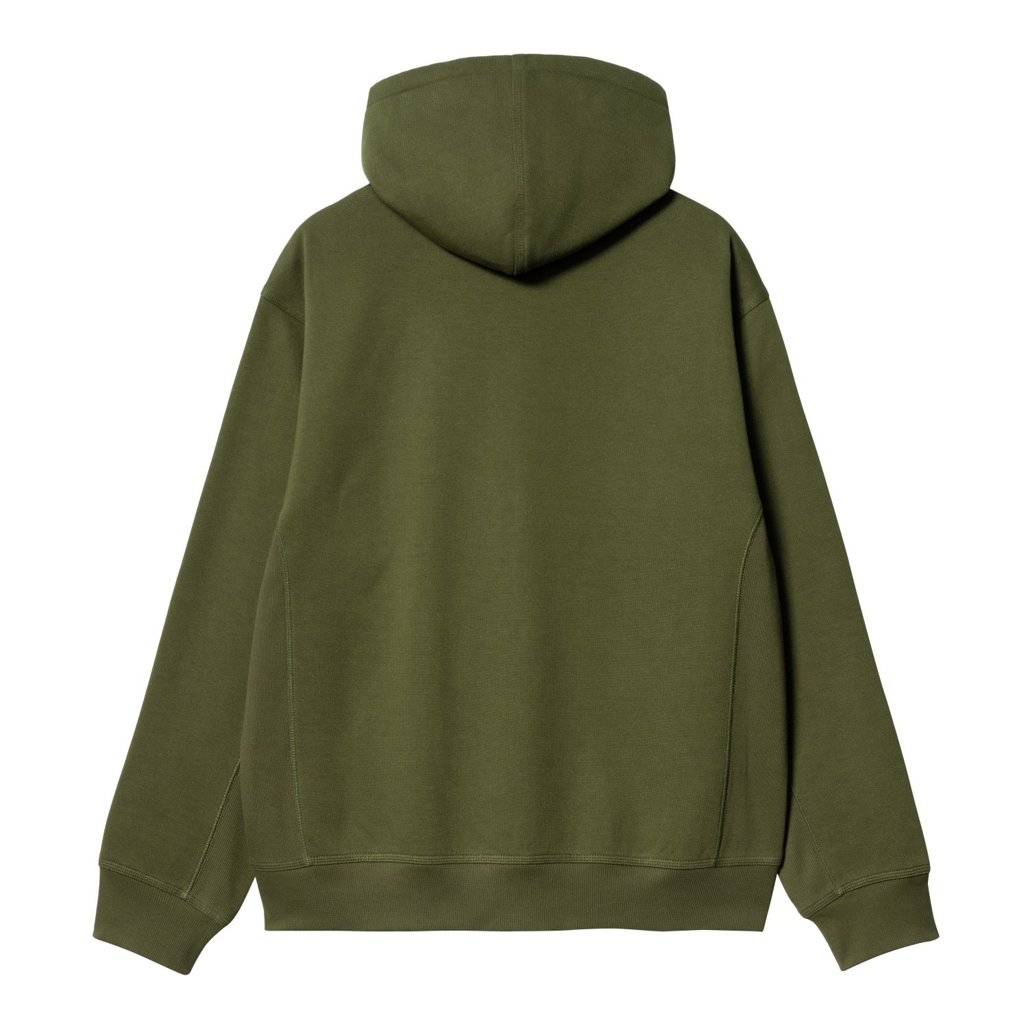 HOODED AMERICAN SCRIPT JACKET - Tarragon