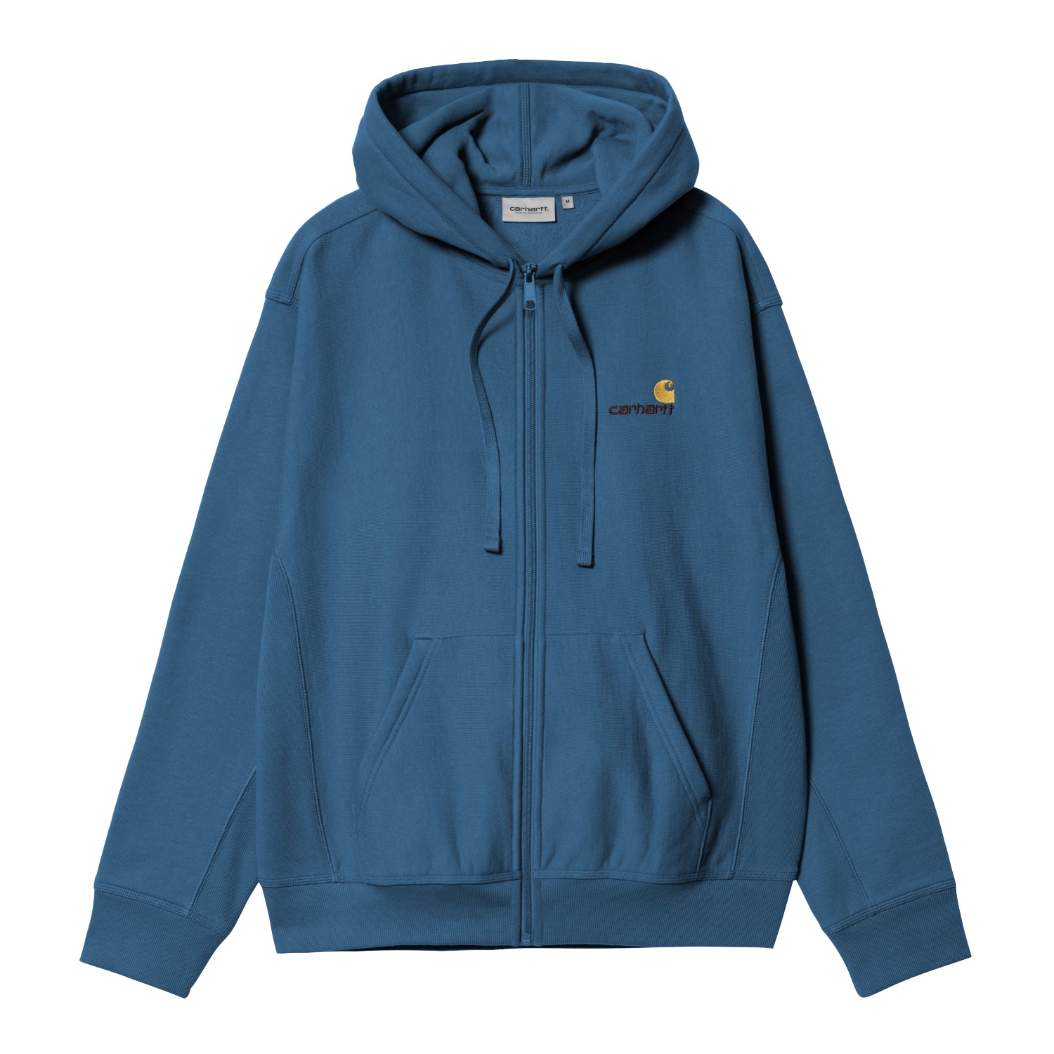 HOODED AMERICAN SCRIPT JACKET - Sodalite