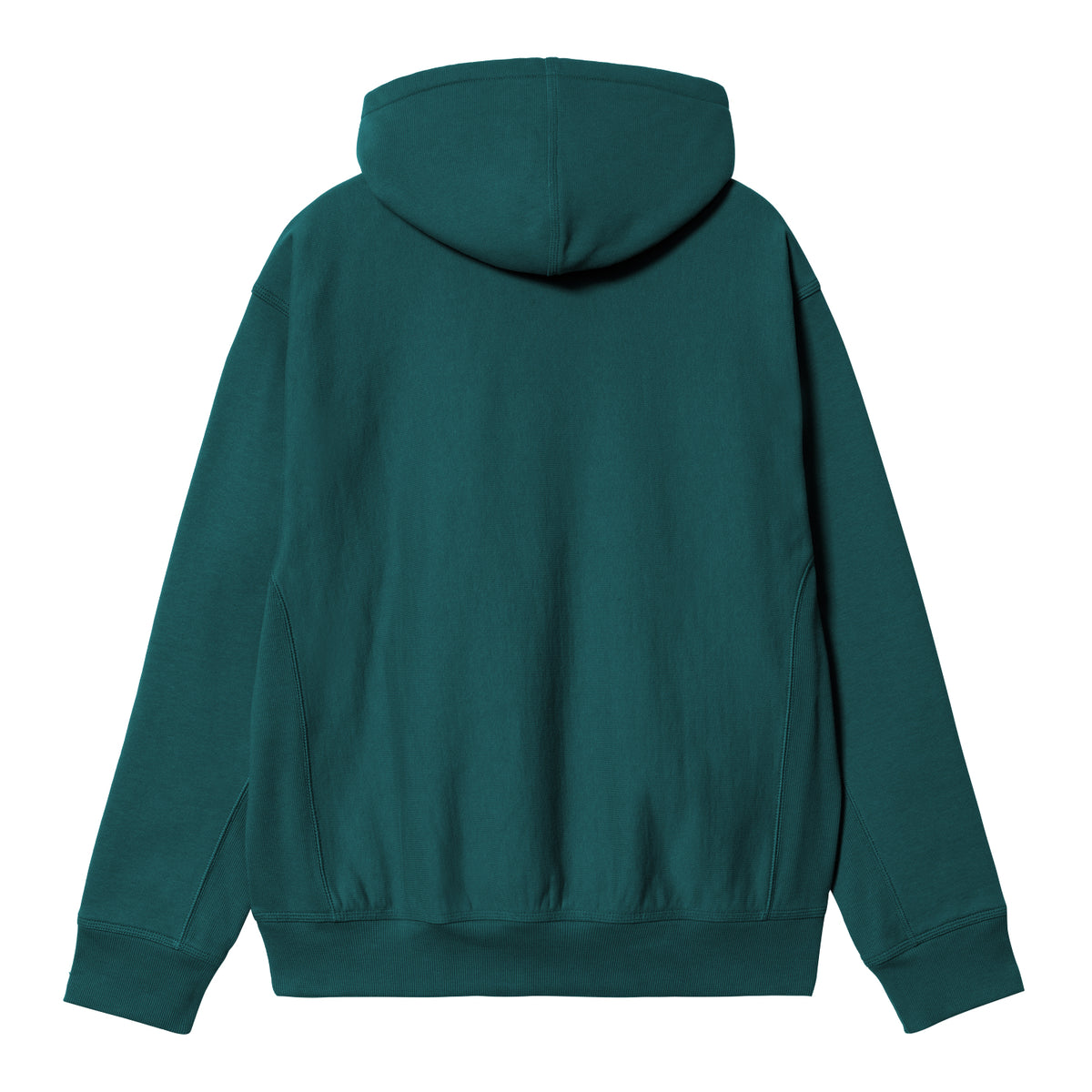 HOODED AMERICAN SCRIPT JACKET - Malachite 6