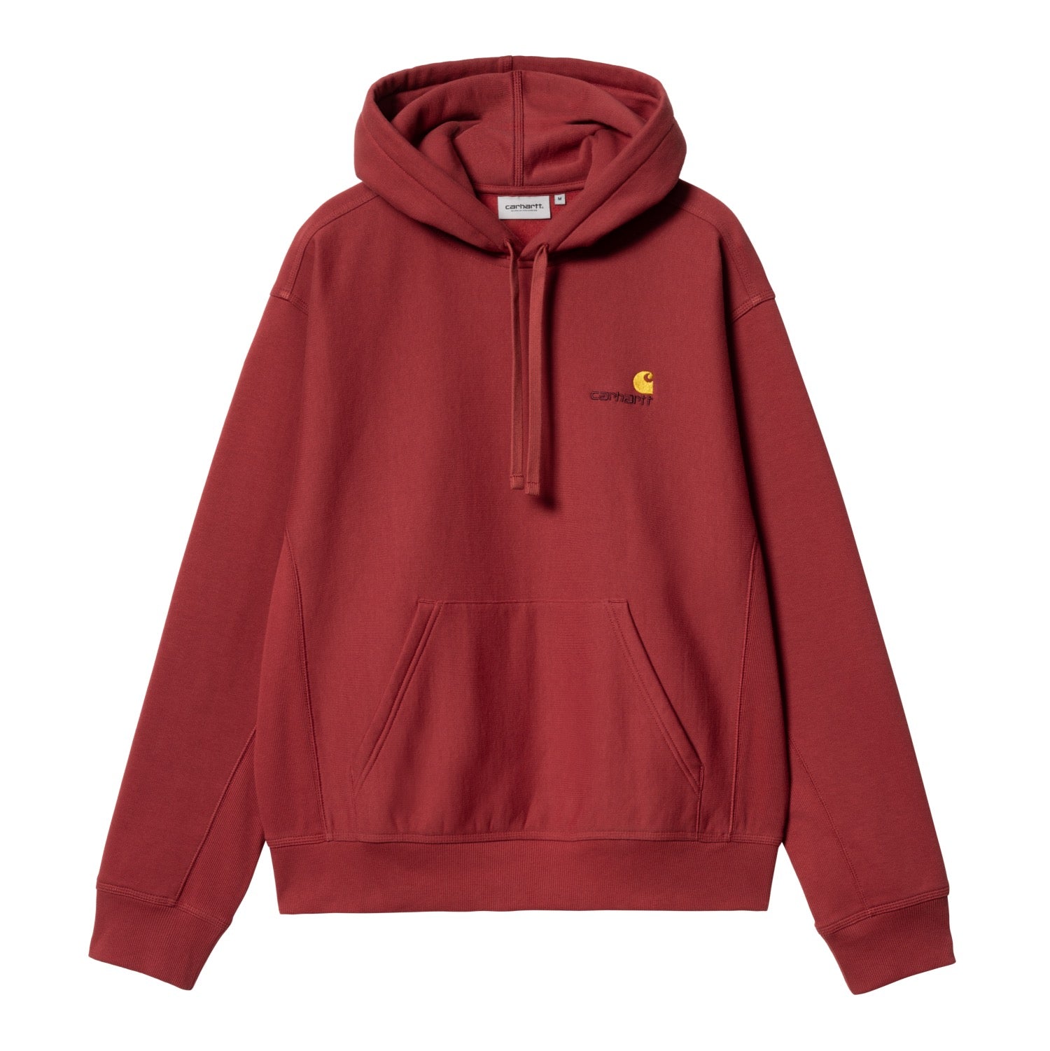 HOODED AMERICAN SCRIPT SWEATSHIRT - Tuscany