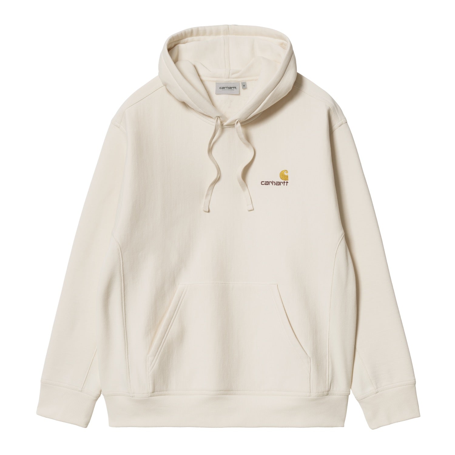 HOODED AMERICAN SCRIPT SWEATSHIRT - Natural