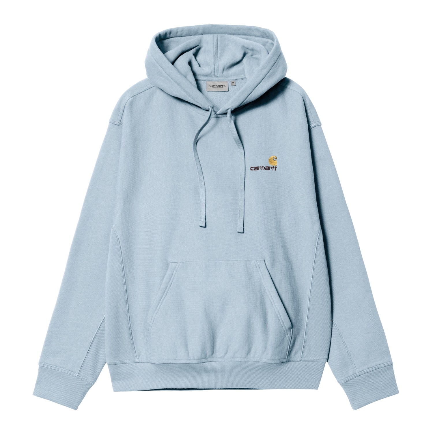 HOODED AMERICAN SCRIPT SWEATSHIRT - Frosted Blue