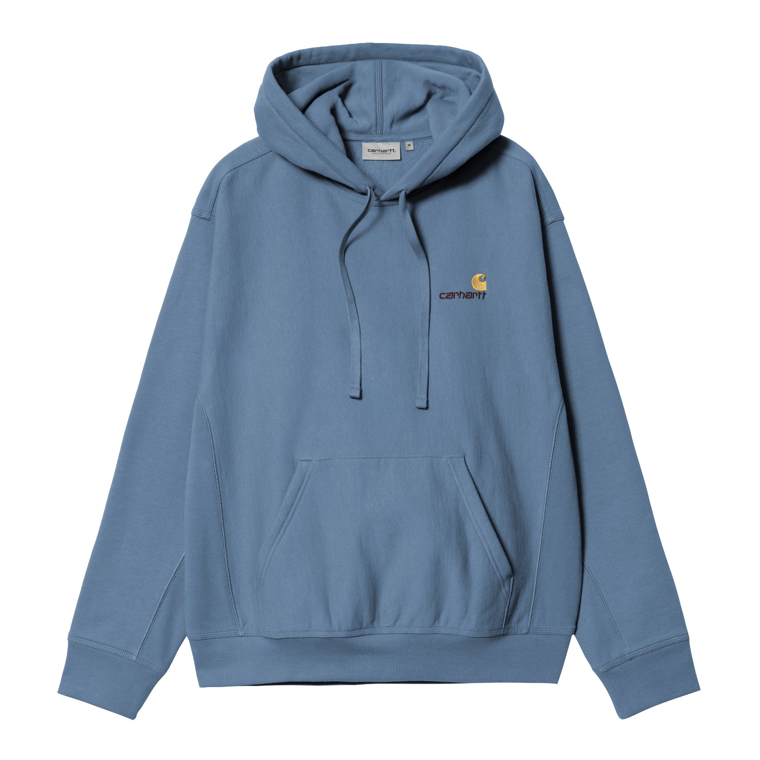 HOODED AMERICAN SCRIPT SWEAT - Sorrent 1