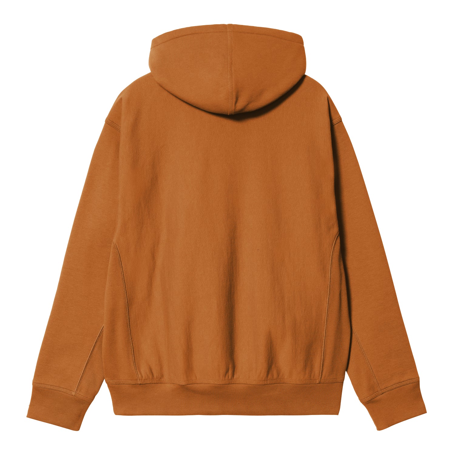 HOODED AMERICAN SCRIPT SWEAT - Sienna 5