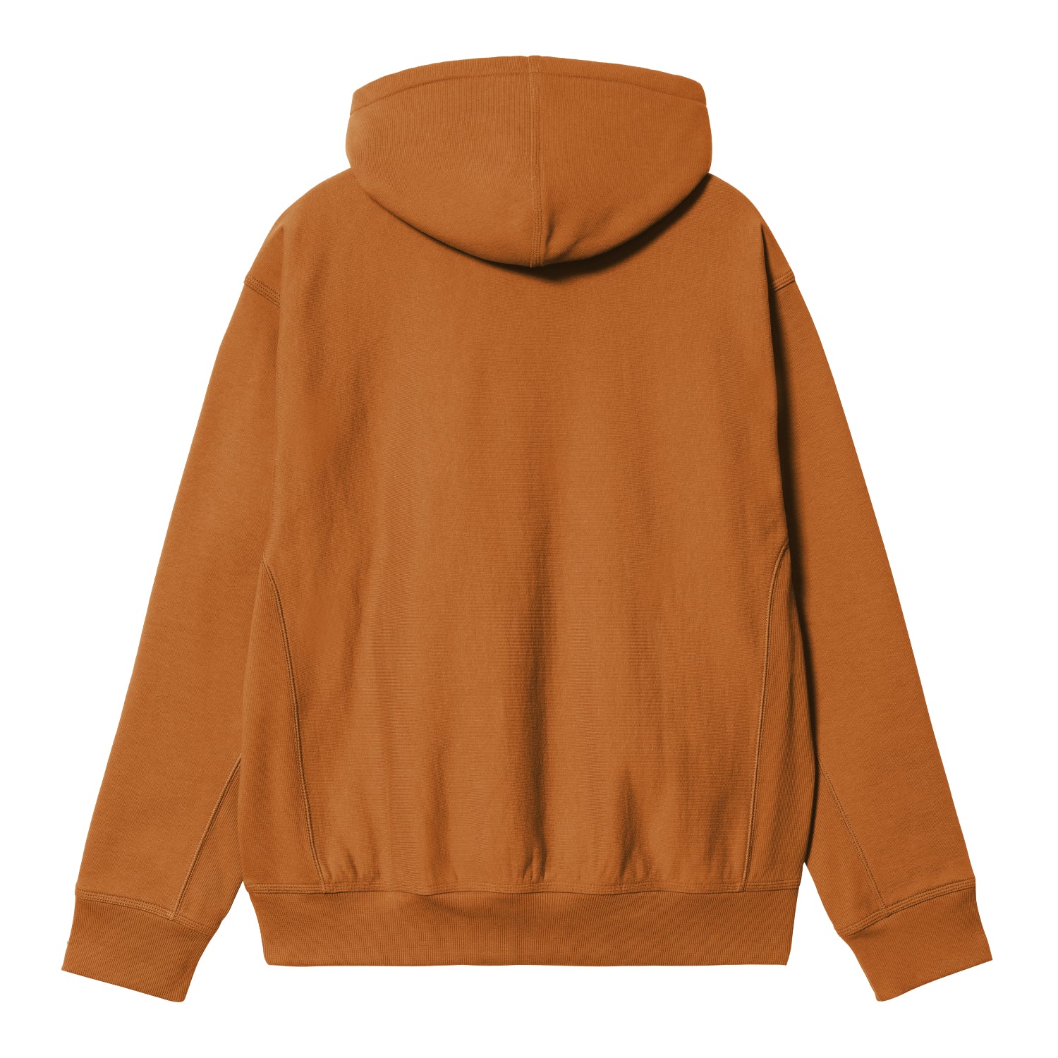 HOODED AMERICAN SCRIPT SWEAT - Sienna