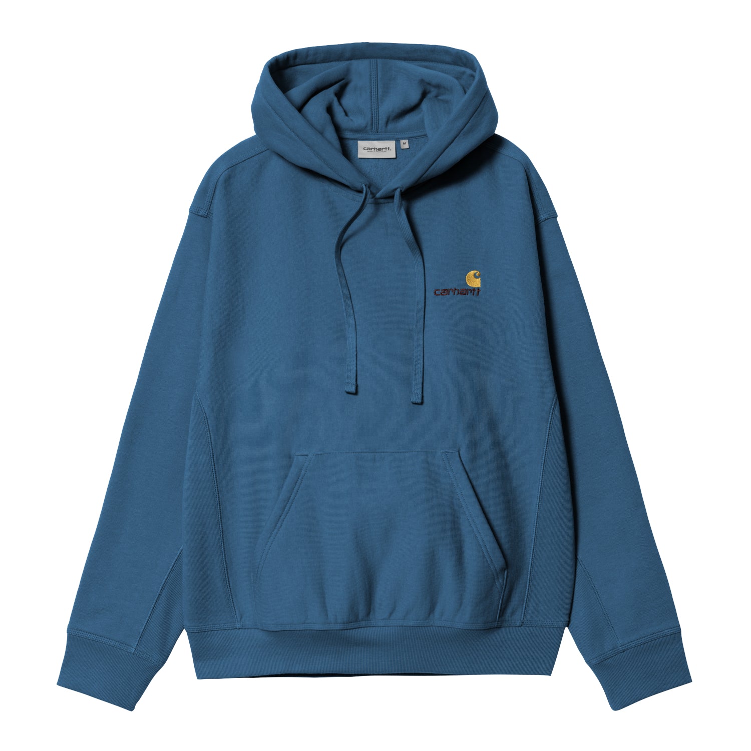 HOODED AMERICAN SCRIPT SWEAT - Sodalite