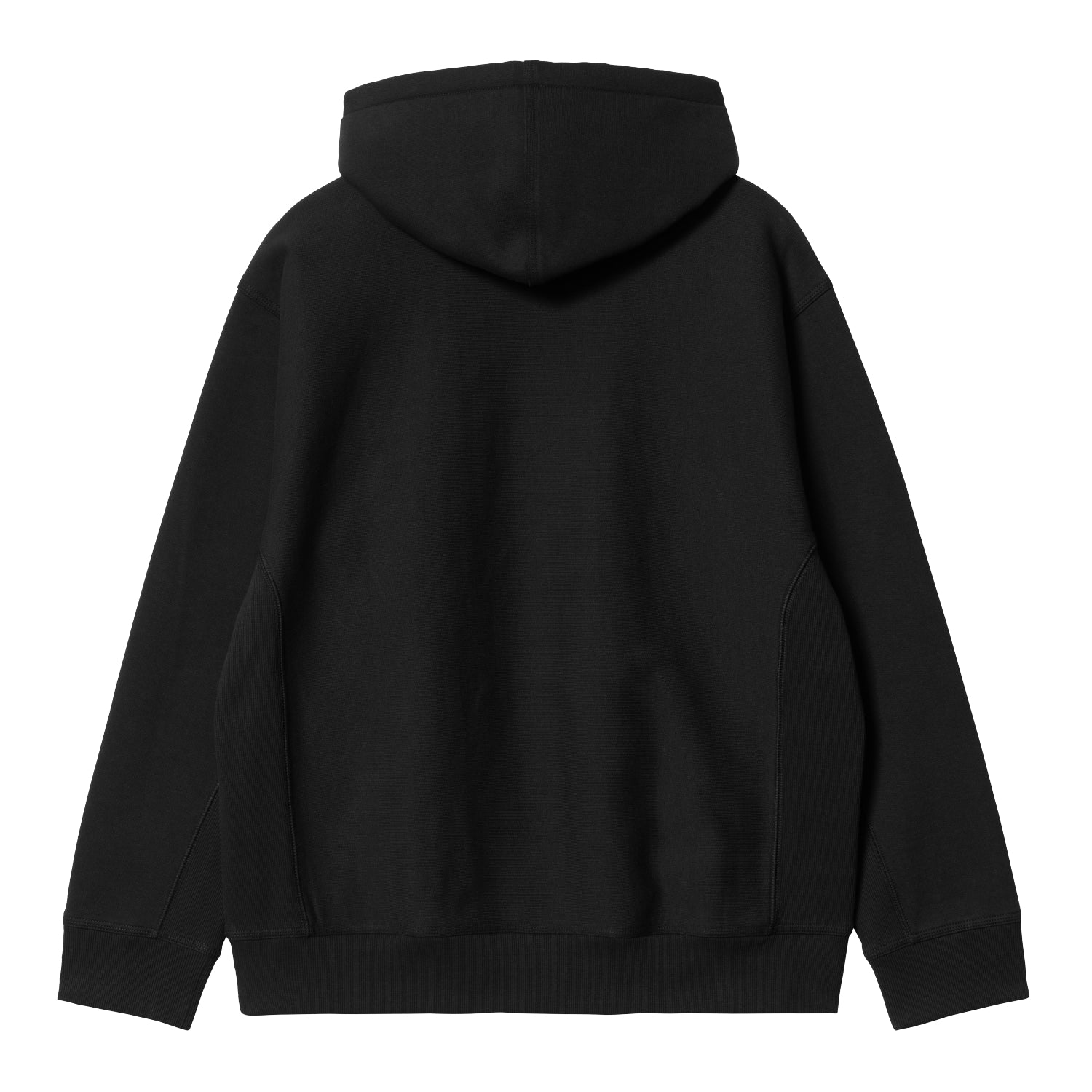 HOODED AMERICAN SCRIPT SWEAT - Black