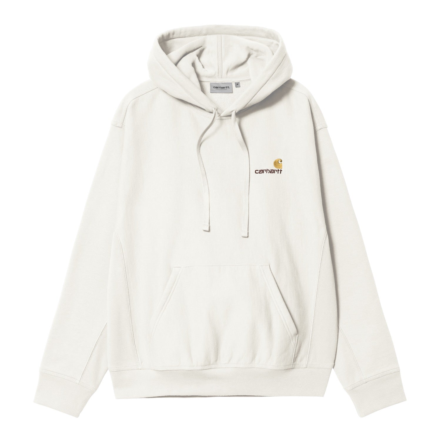 HOODED AMERICAN SCRIPT SWEATSHIRT - Wax