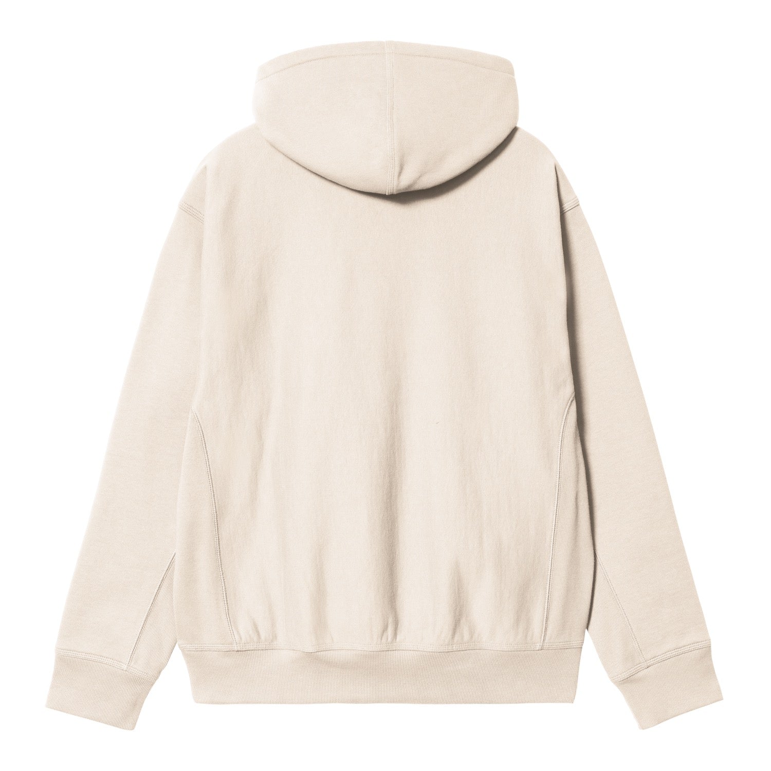 HOODED AMERICAN SCRIPT SWEAT - Moonbeam