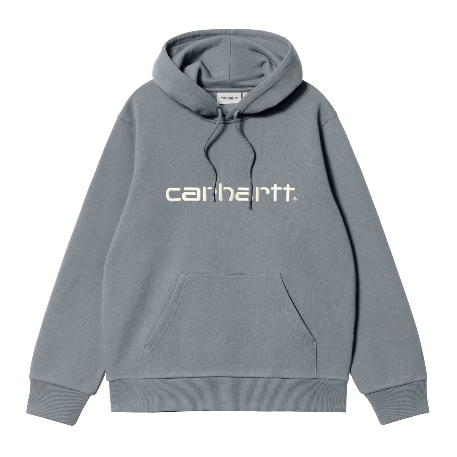 HOODED CARHARTT SWEAT - Dove Grey / Wax