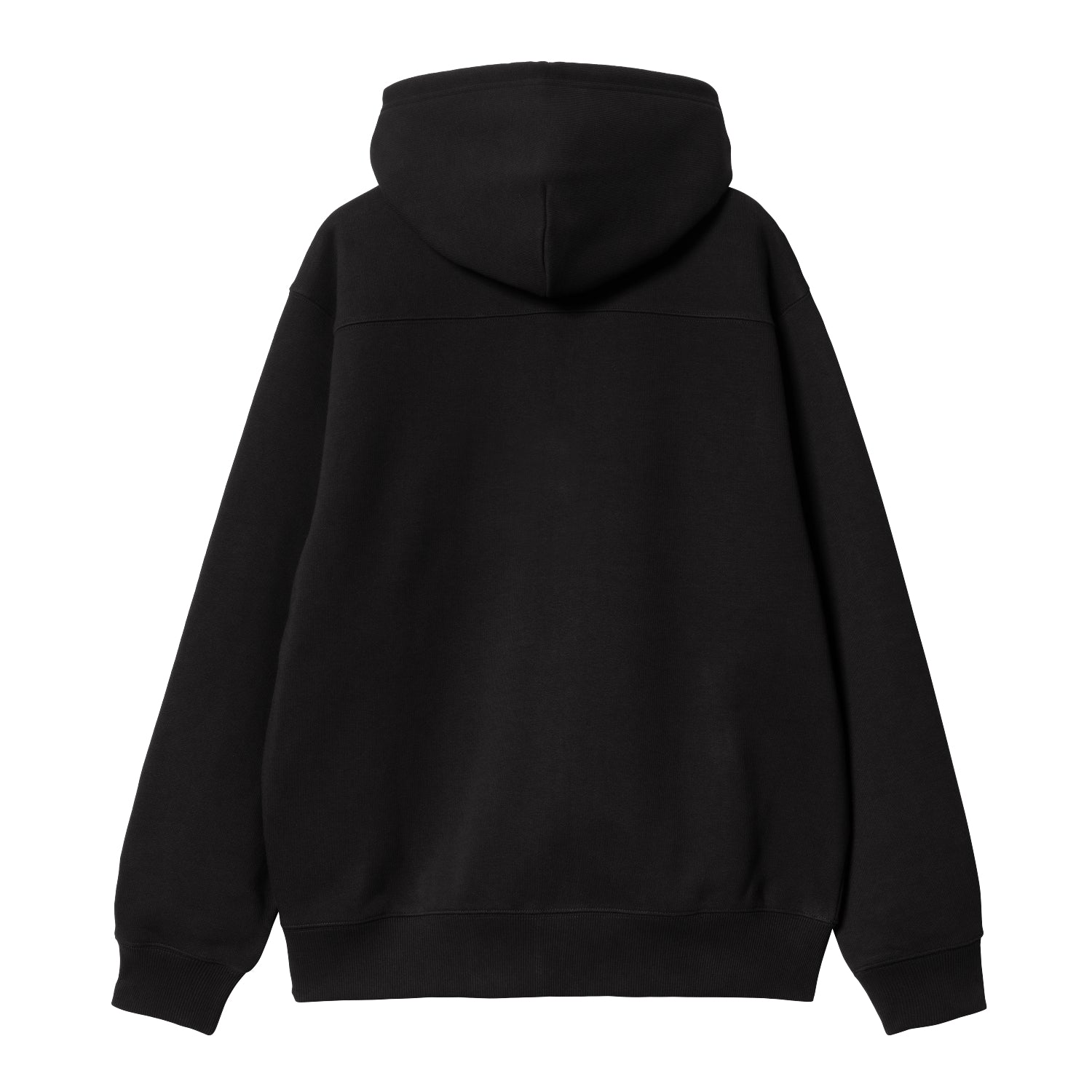 HOODED ELDON SWEAT JACKET - Black