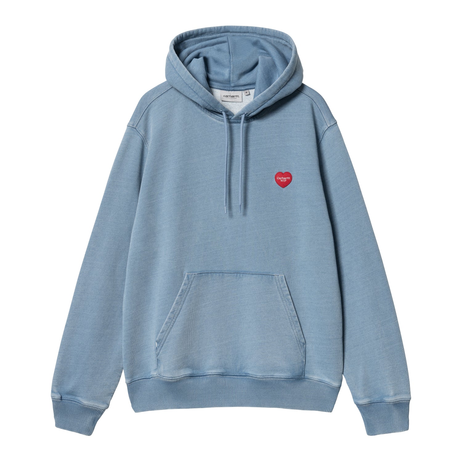 HOODED INGO SWEAT - Light Blue (garment dyed)