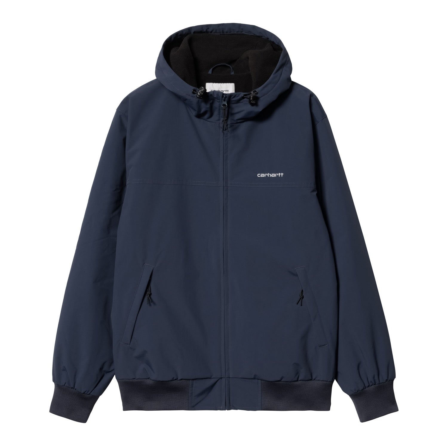 HOODED SAIL JACKET - Air Force Blue / White