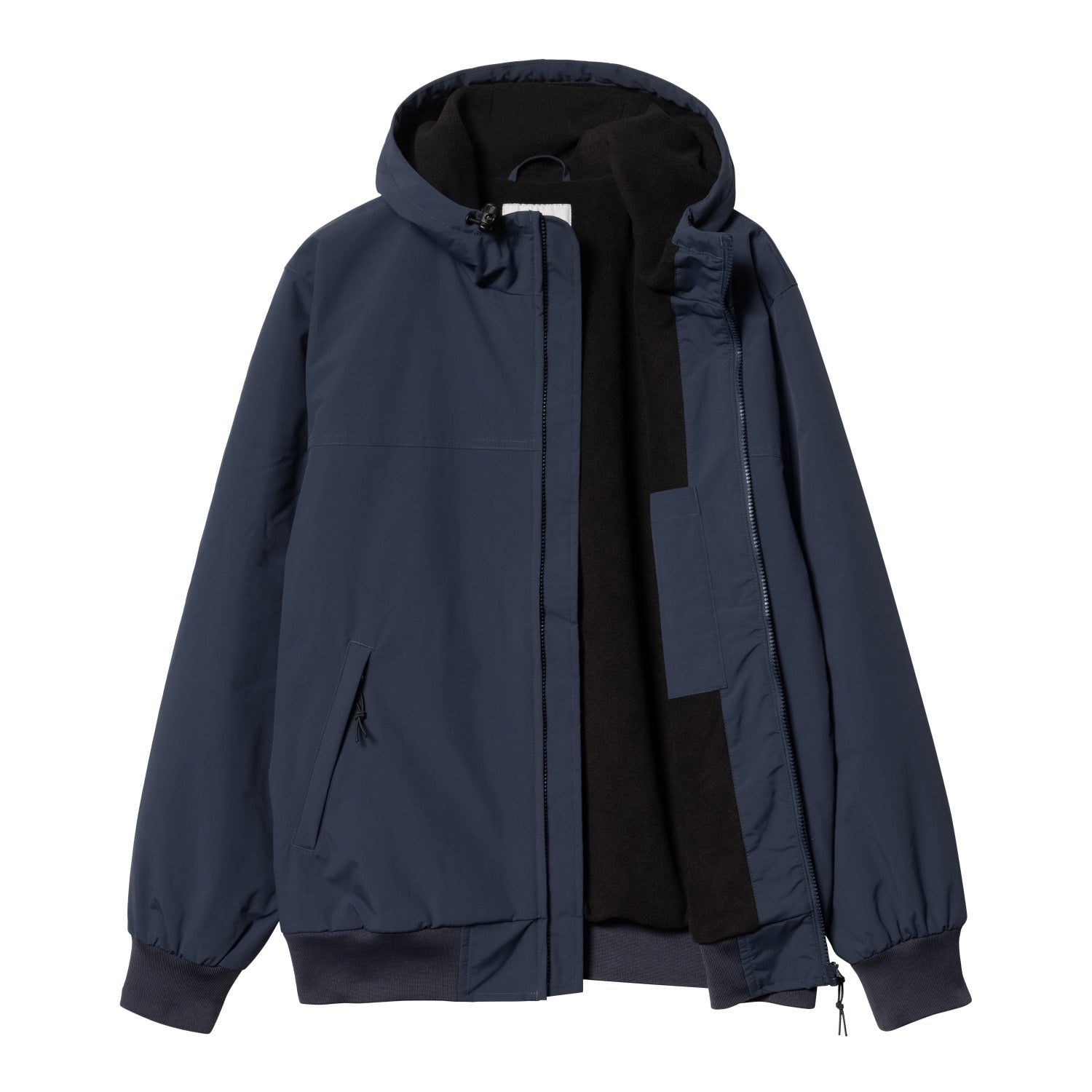 HOODED SAIL JACKET - Air Force Blue / White