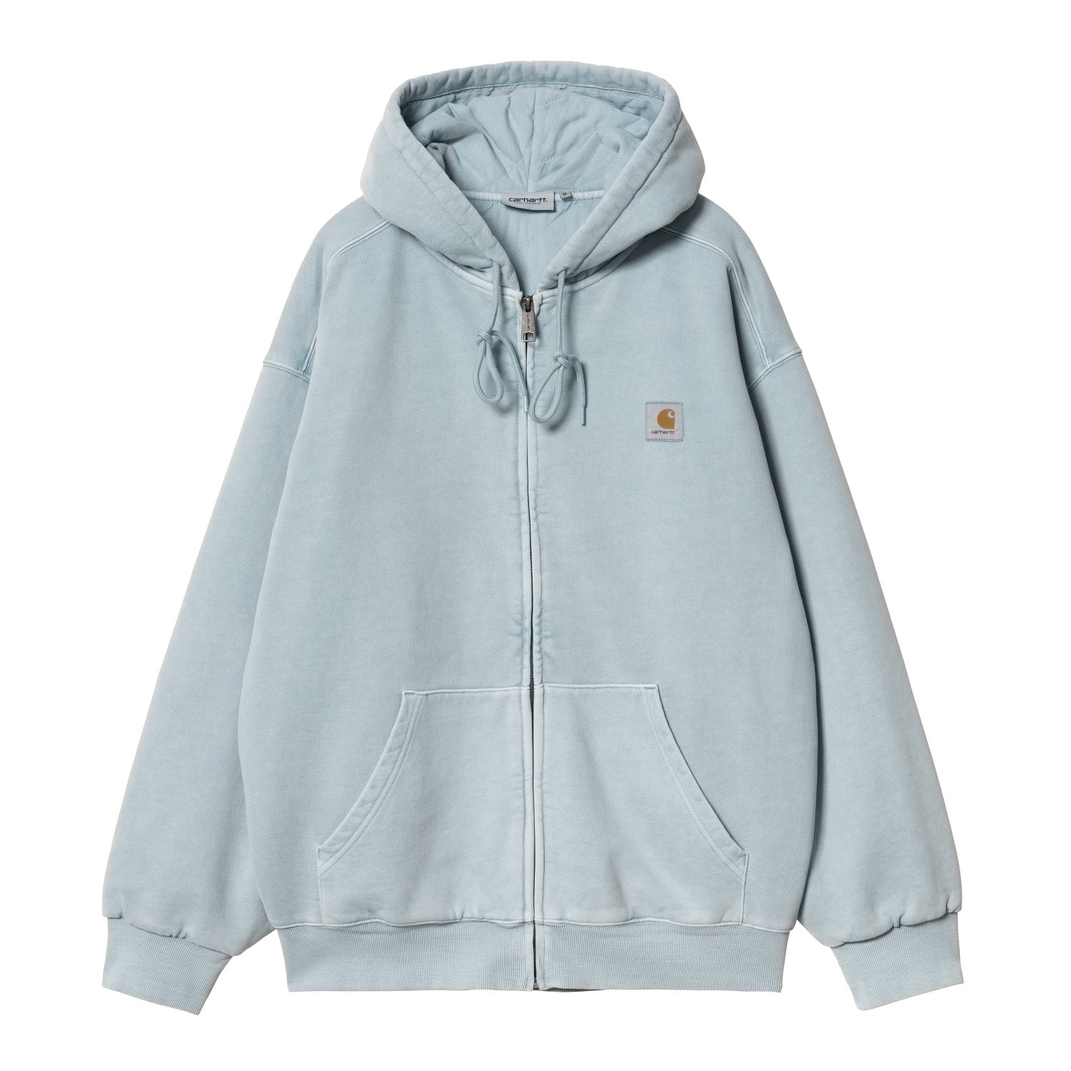 HOODED VISTA JACKET - Dusty Ice (garment dyed)