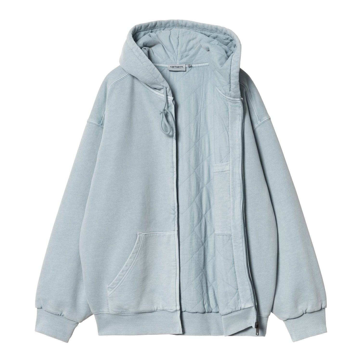 HOODED VISTA JACKET - Dusty Ice (garment dyed)