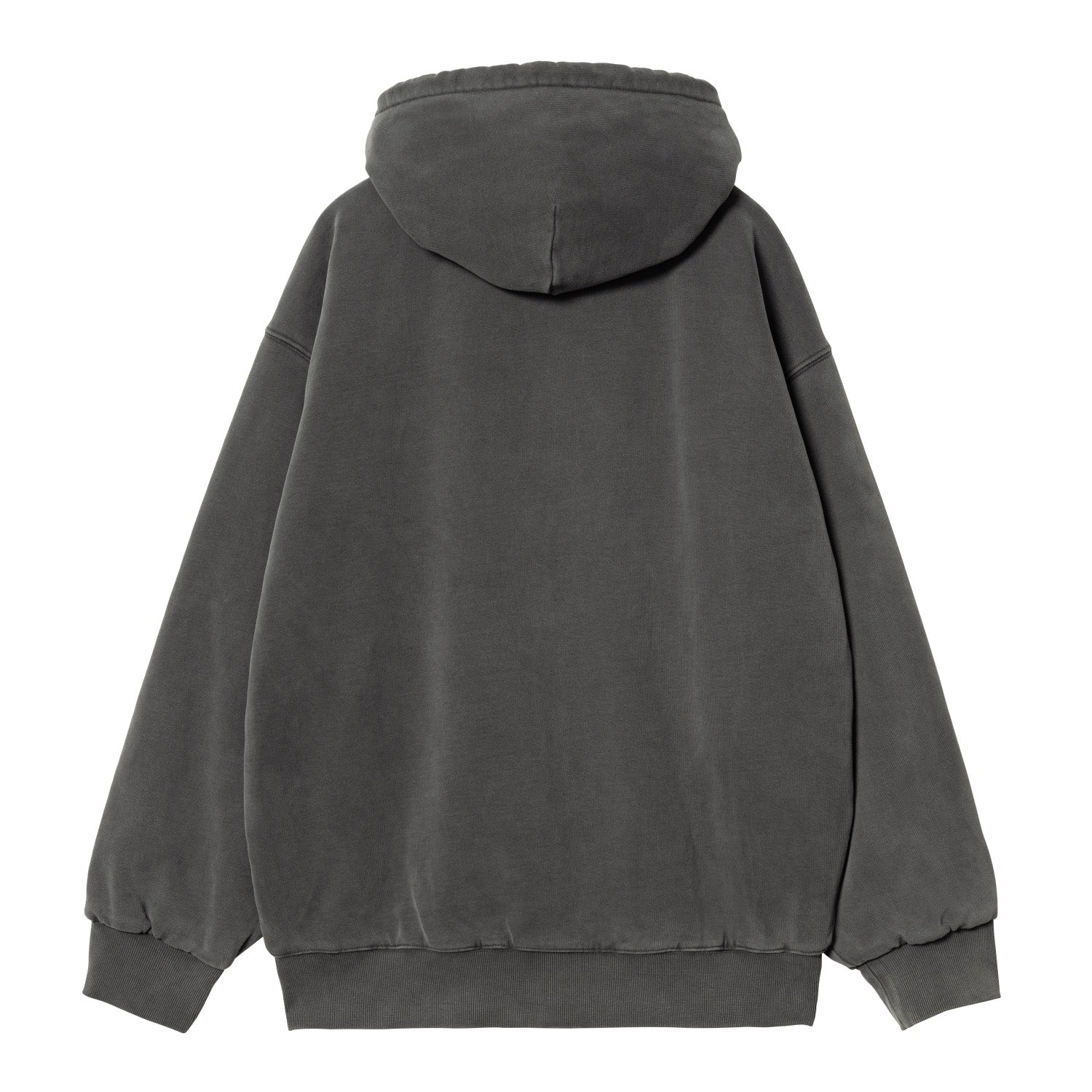 HOODED VISTA JACKET - Graphite (garment dyed)