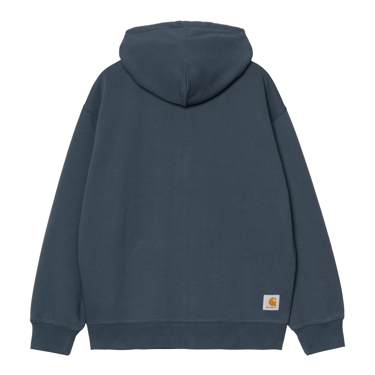 HOODED WIP SWEAT JACKET - Dusky Blue (stone washed)