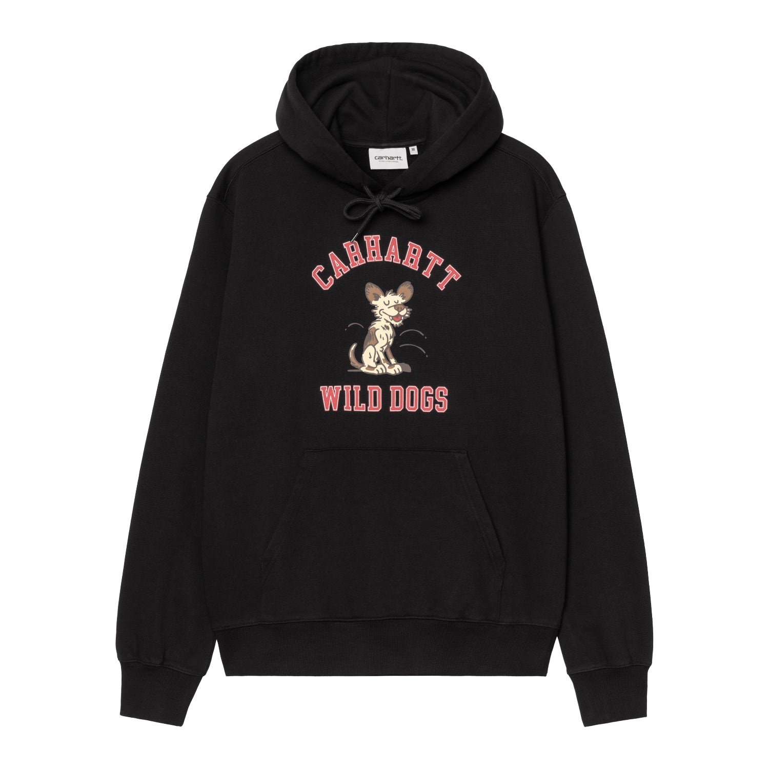 HOODED WILD DOG SWEAT - Black