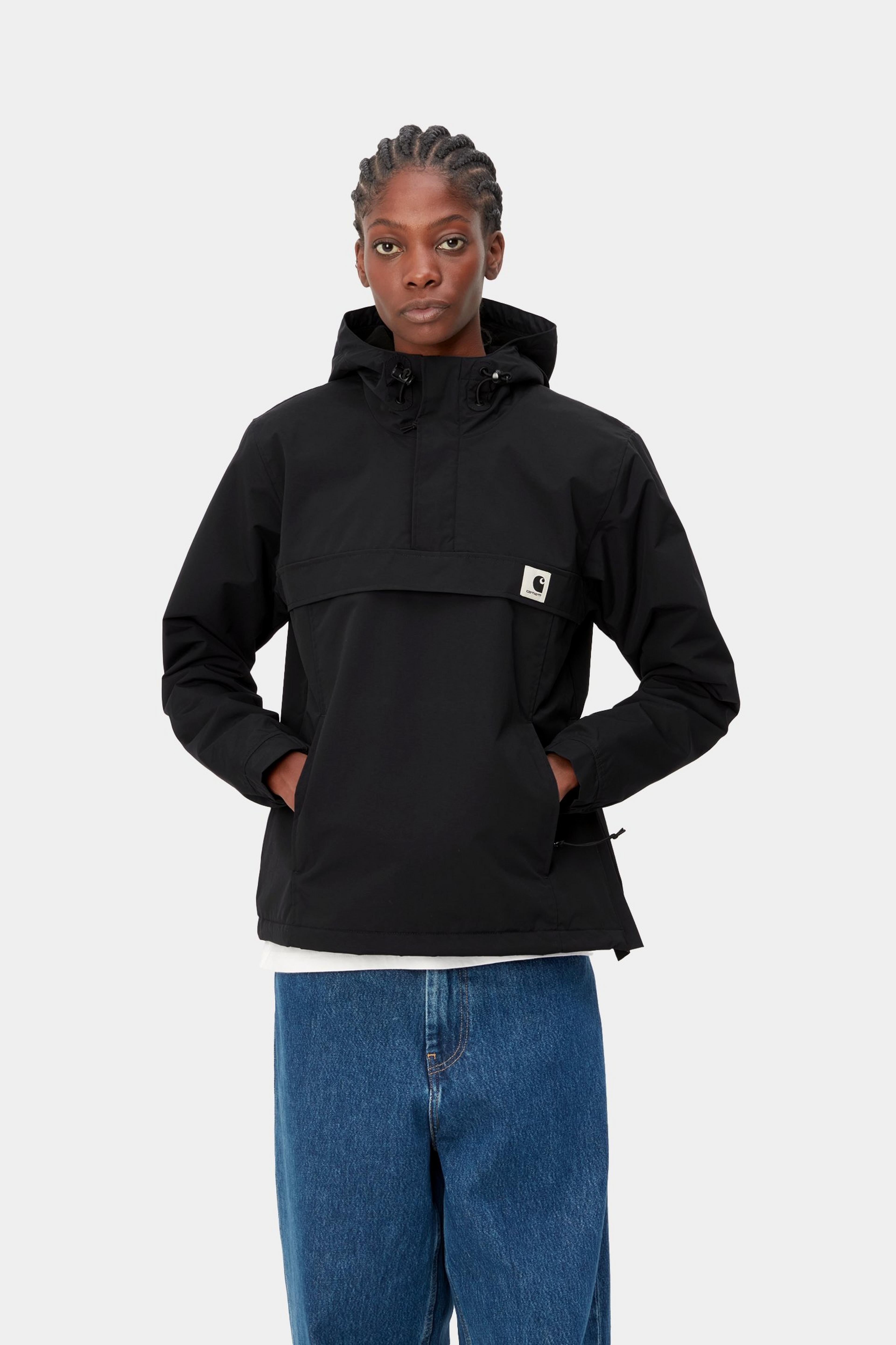 W' NIMBUS PULLOVER  - Black