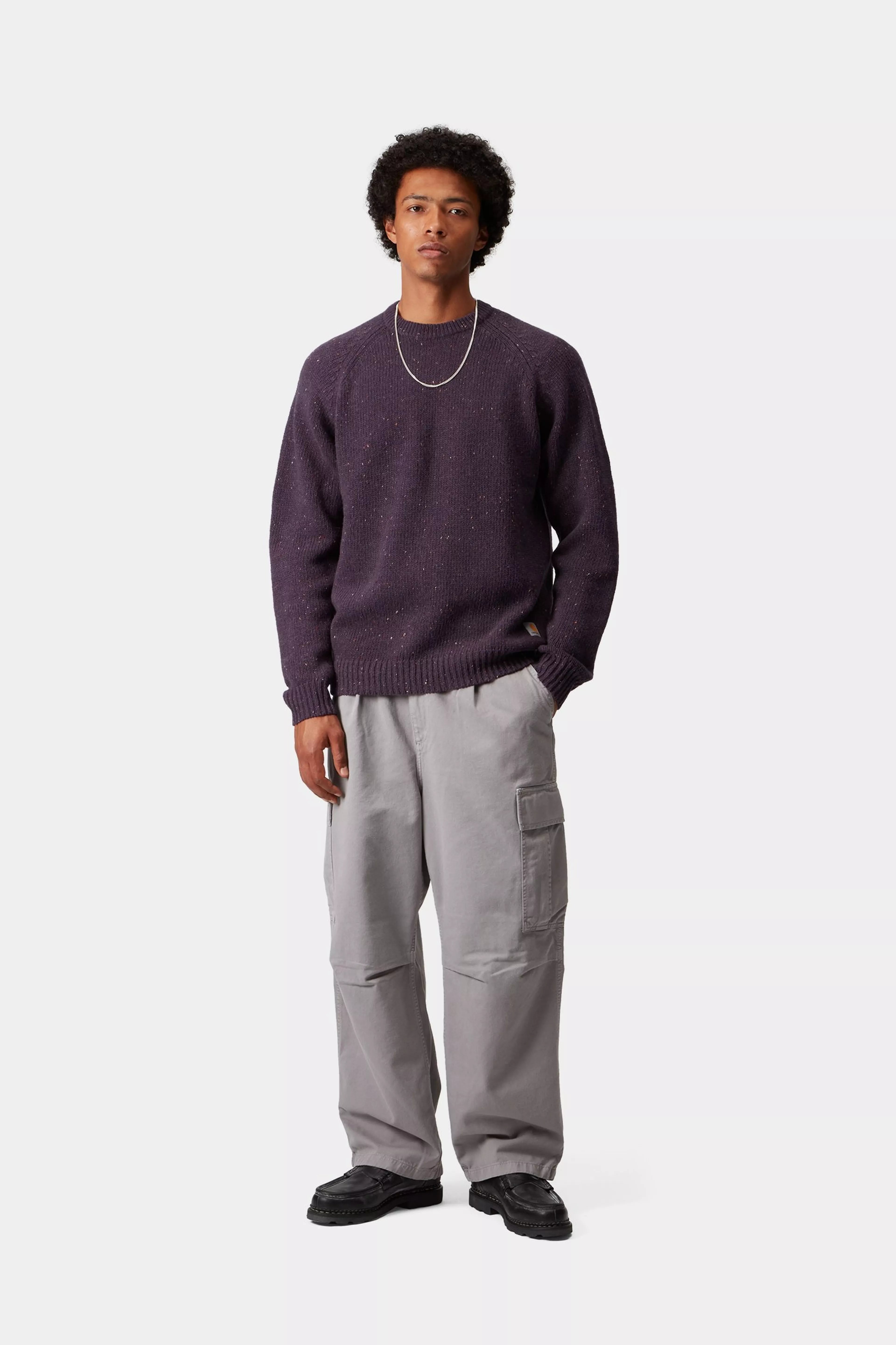 ANGLISTIC SWEATER  - Speckled Lakers