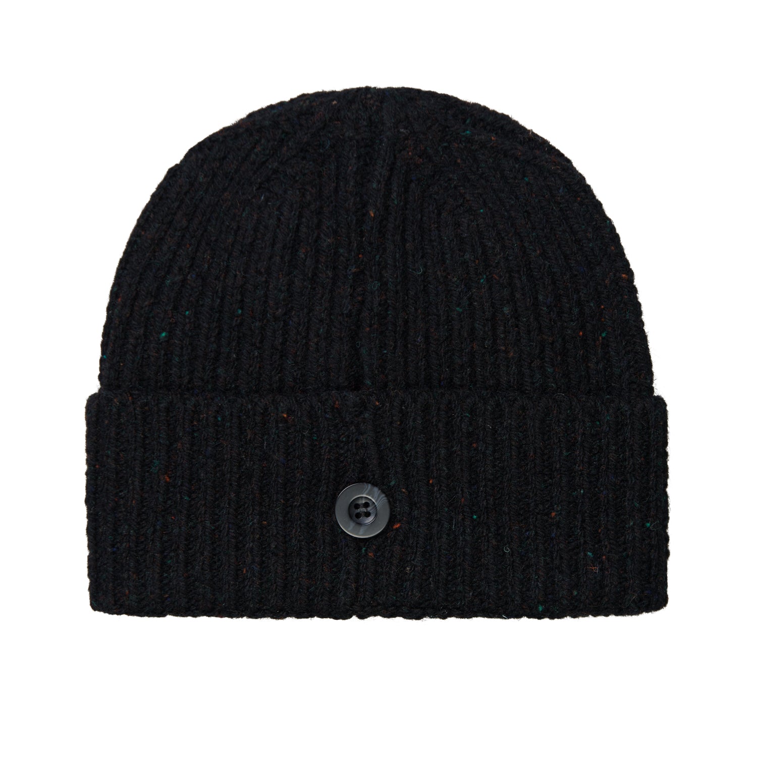 ANGLISTIC BEANIE  - Speckled Black