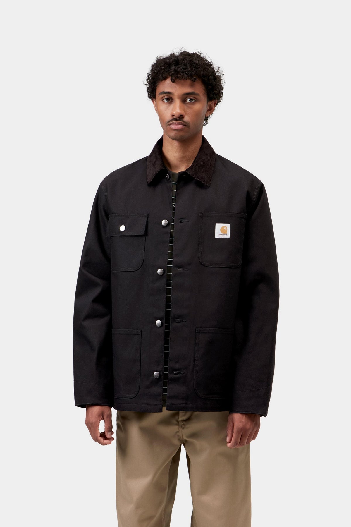 Michigan Coat - Black / Black rigid