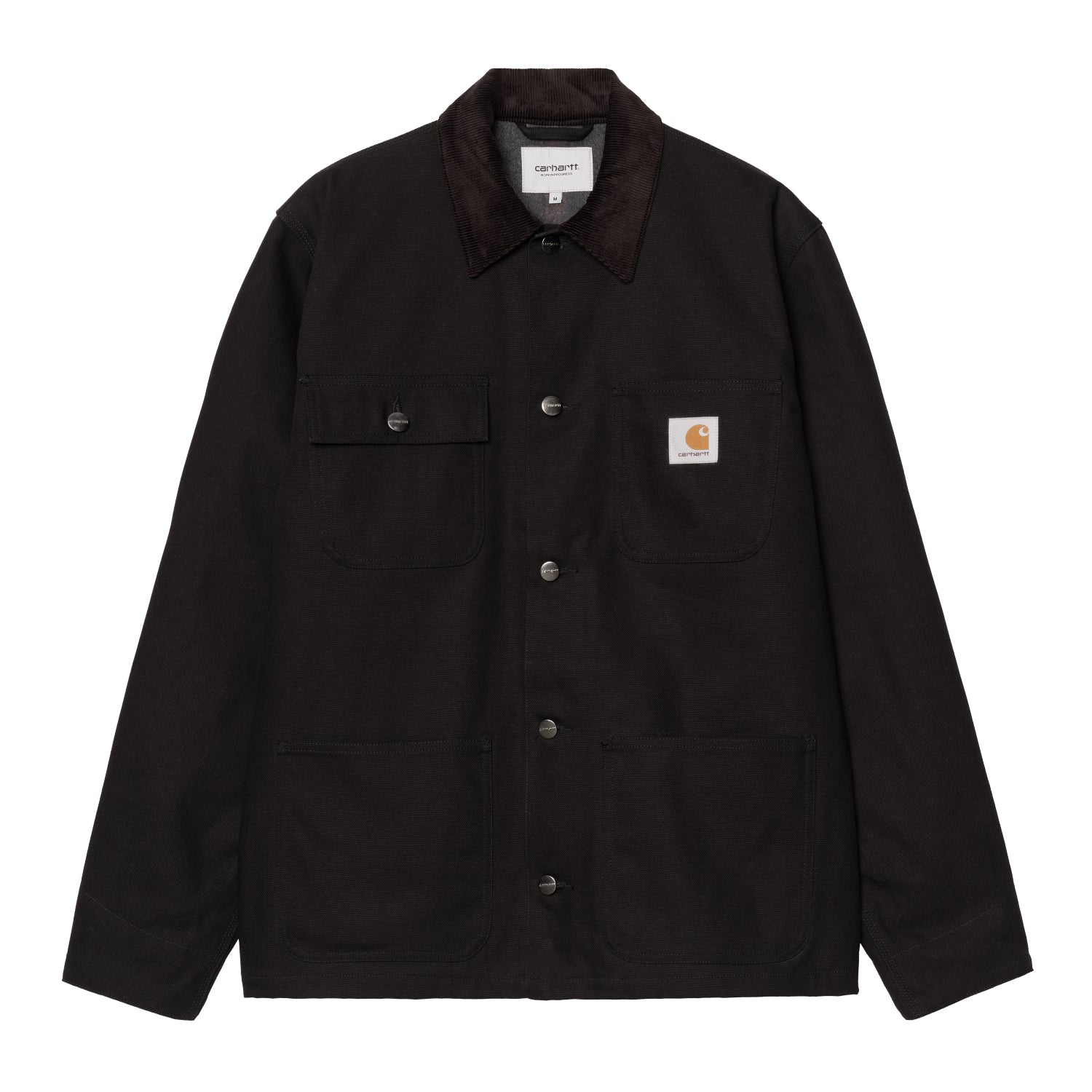 Michigan Coat - Black / Black rigid 1