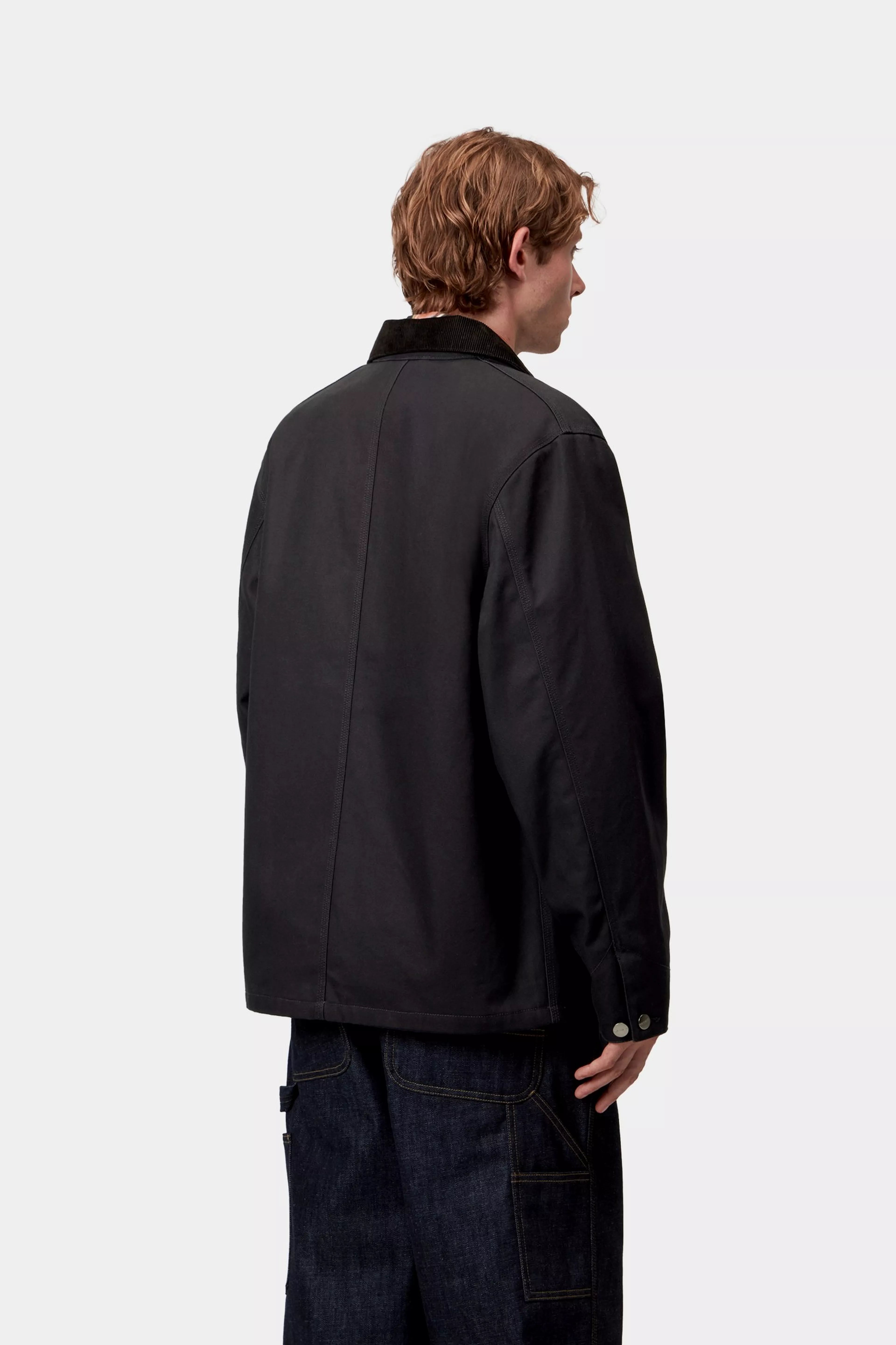MICHIGAN COAT  - Dark Navy / Black (rigid)