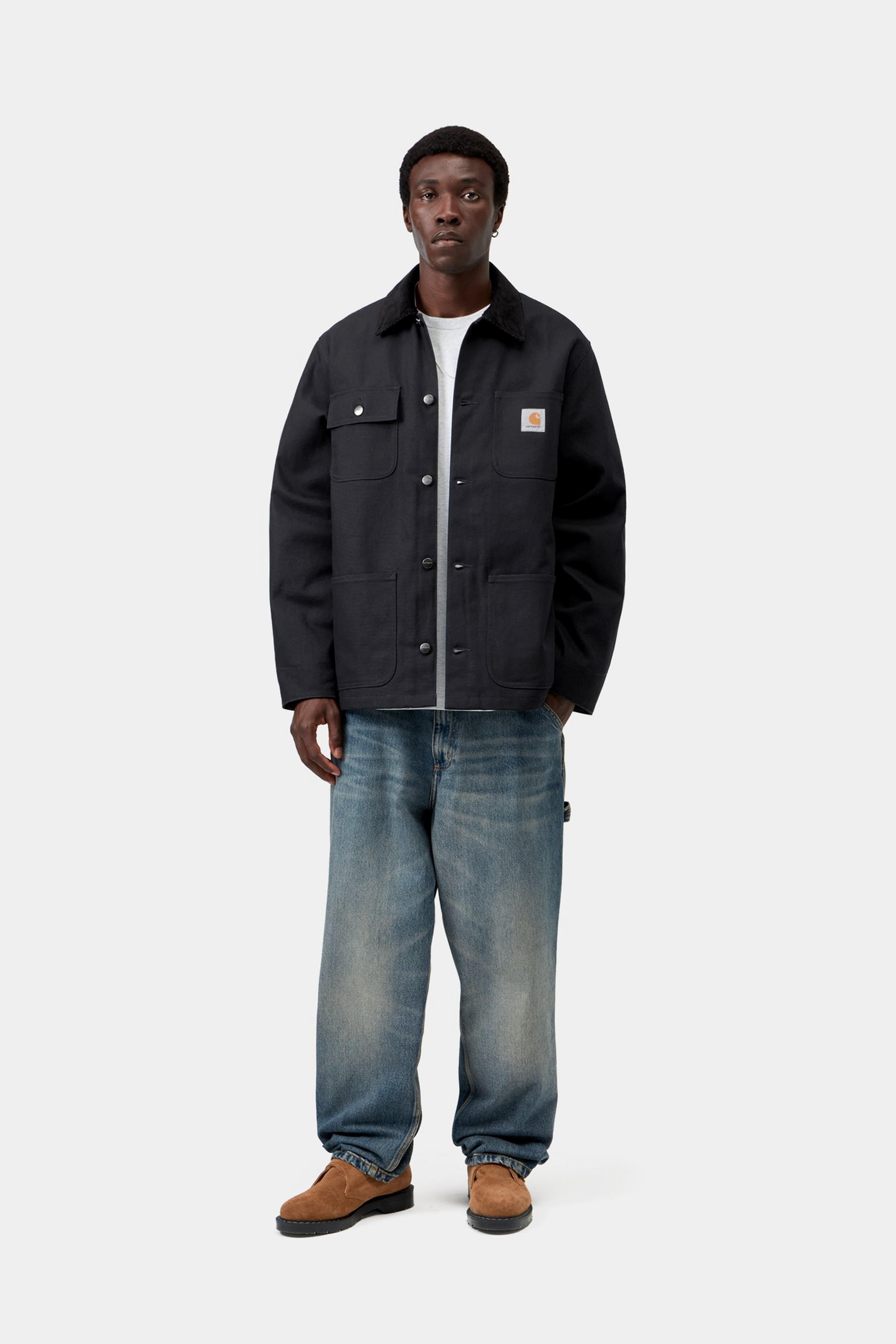 Michigan Coat - Dark Navy / Black rigid 5