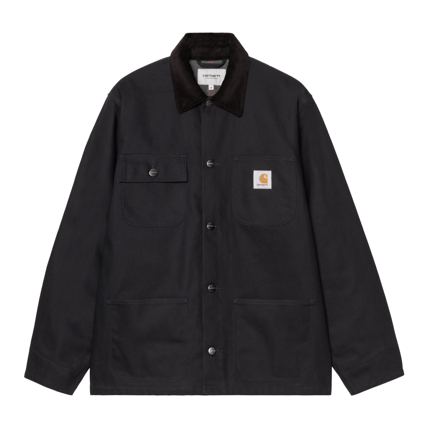 Michigan Coat - Dark Navy / Black rigid 1