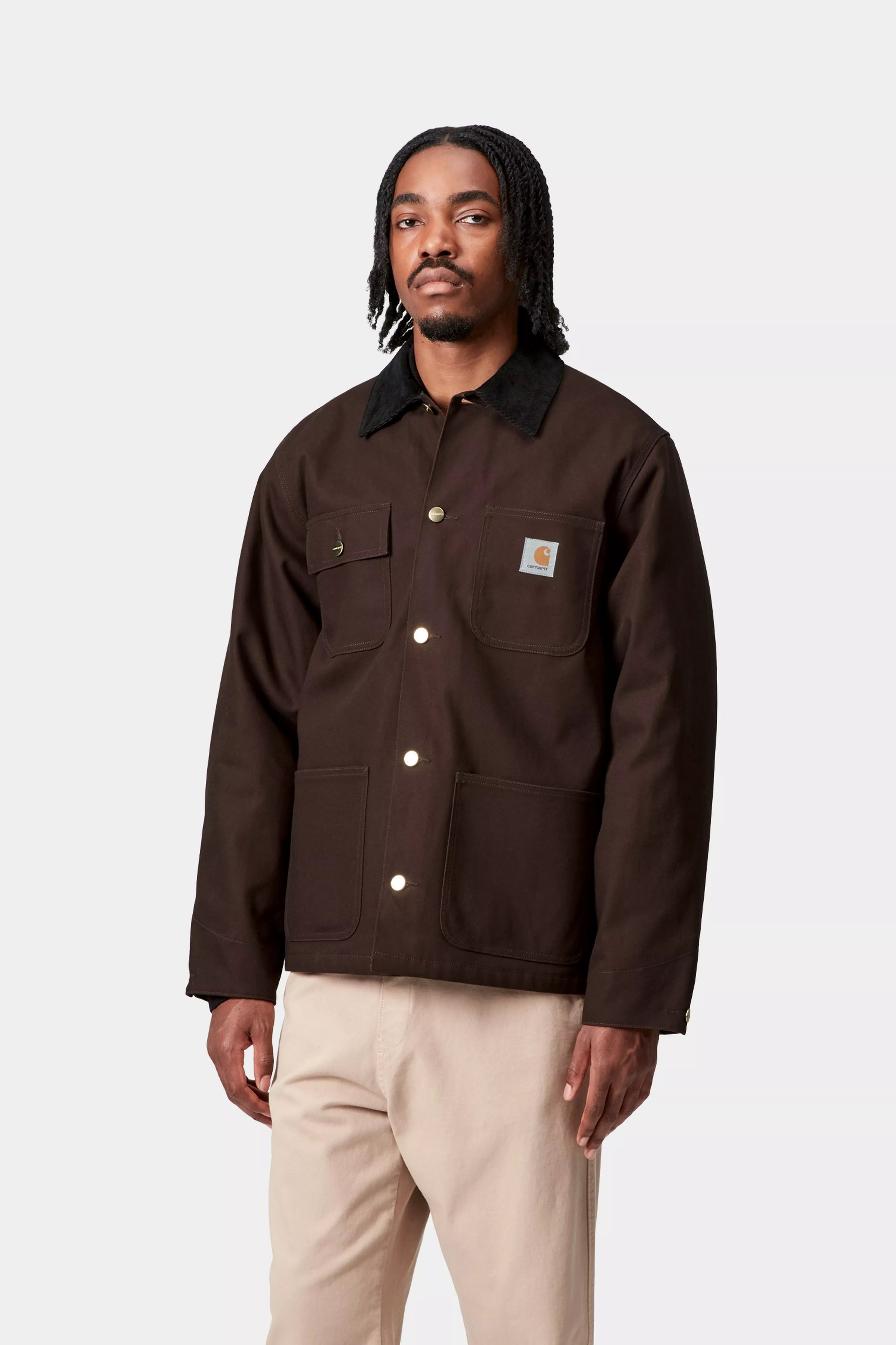 MICHIGAN COAT  - Tobacco / Black (rigid)