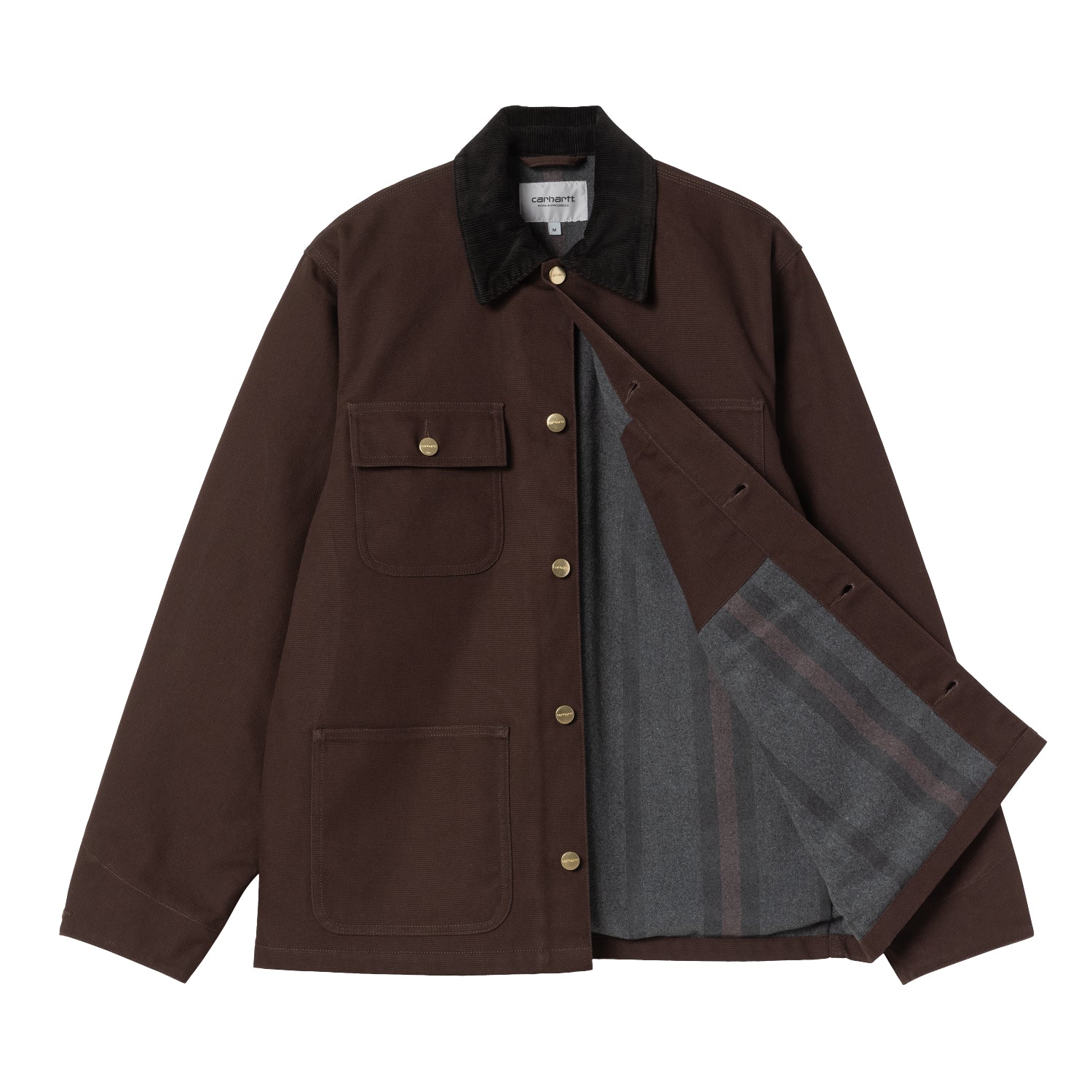 Michigan Coat - Tobacco / Black rigid 7